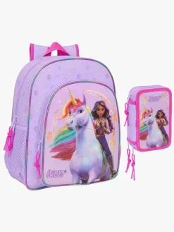 Unicorn Academy Junior Rygsæk 15L & Penalhus med 3 Rum