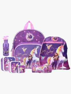 Unicorn Academy Rygsæk , Gymnastikpose , Penalhus , Flaske & Madkasse, It's Fate