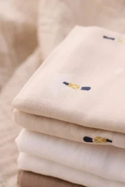 Vanilla Copenhagen Tæppe/ Stofble i Musselin 6-pak, Tin Stickman