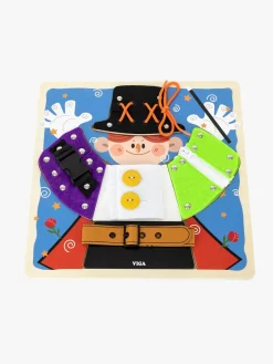 VIGA Aktivitetstavle Klæd Din Tryllekunstner På