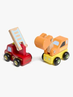 VIGA Mini Køretøjssæt 6 Stk.