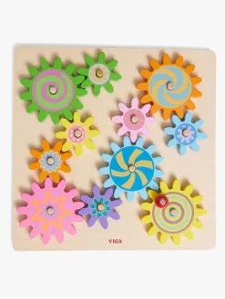 VIGA Puslespil Tandhjul