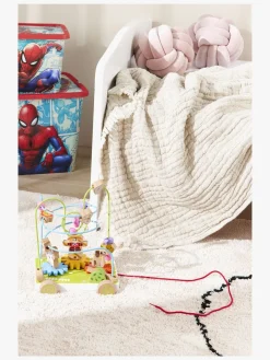 VIGA Træklegetøj med Kuglebane og Drejehjul