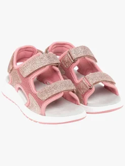 Viking Anchor Glitter 3V Sandaler, Light Pink