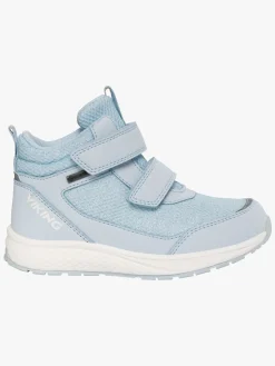 Viking Bouncy Glitter Mid 2V GTX Sneakers, Light Blue