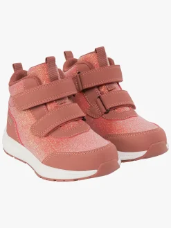 Viking Bouncy Glitter Mid 2V WP Sneakers, Pink