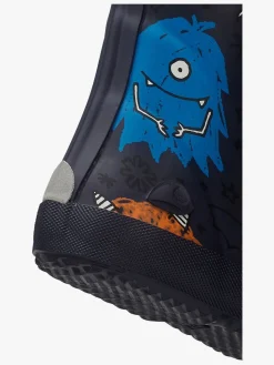 Viking Indie Print Gummistøvler, Navy/Multi