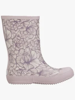 Viking Indie Print Gummistøvler, Dusty Pink/Cream
