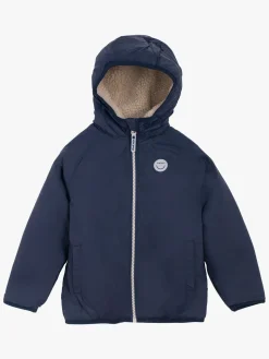 Viking Play  Vendbar Fleecetrøje, Navy