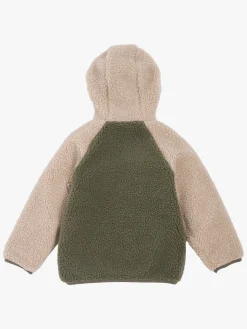 Viking Play  Vendbar Fleecetrøje, Olive