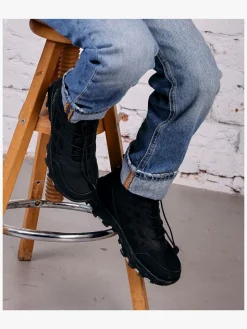 Viking Track Mid SL WP Sneakers, Black