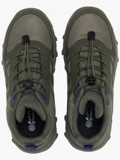Viking Track Mid SL WP Sneakers, Olive