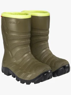 Viking Ultra Forede Gummistøvler, Khaki/Sort