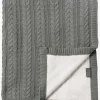 Vinter & Bloom Cotton Cuddly EKO Tæppe, Misty Grey