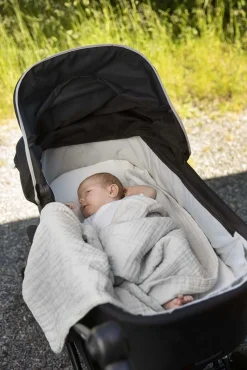 Vinter & Bloom Layered Stofble ØKO, Dove Grey