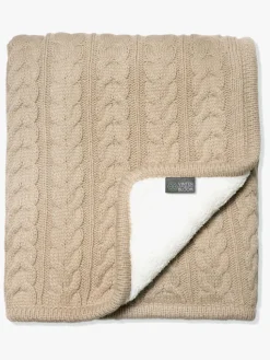 Vinter & Bloom Tæppe Cuddly, Sand Beige