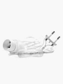 Watt&Veke Transparent Kabel 5m, Hvid