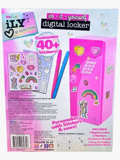 WeCool ILY DIY Digitalt Pengeskab med Klistermærker