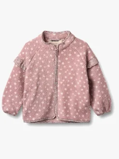 Wheat Ellena Fleecetrøje, Rosewood Dots