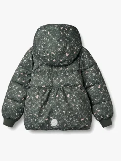 Wheat Karla Dynejakke, Forest Lake Checked Flowers