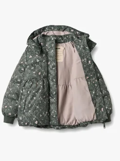 Wheat Karla Dynejakke, Forest Lake Checked Flowers