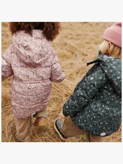 Wheat Karla Dynejakke, Forest Lake Checked Flowers
