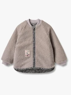 Wheat Lake  Vendbar Termojakke, Black Sea Flowers