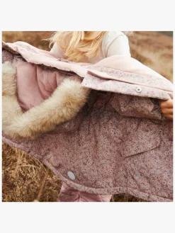 Wheat Mathilde Vinterjakke, Rose Dust Flowers
