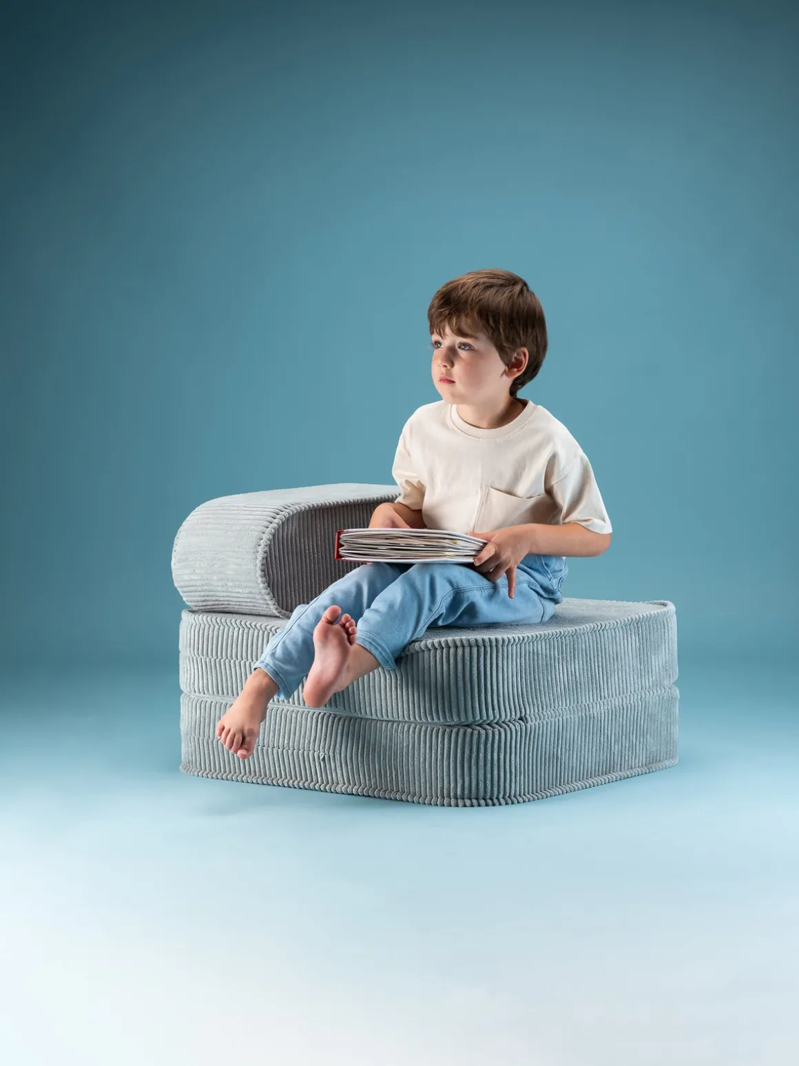 Wigiwama Flip Foldbar Stol 150x60 cm, Peppermint Green