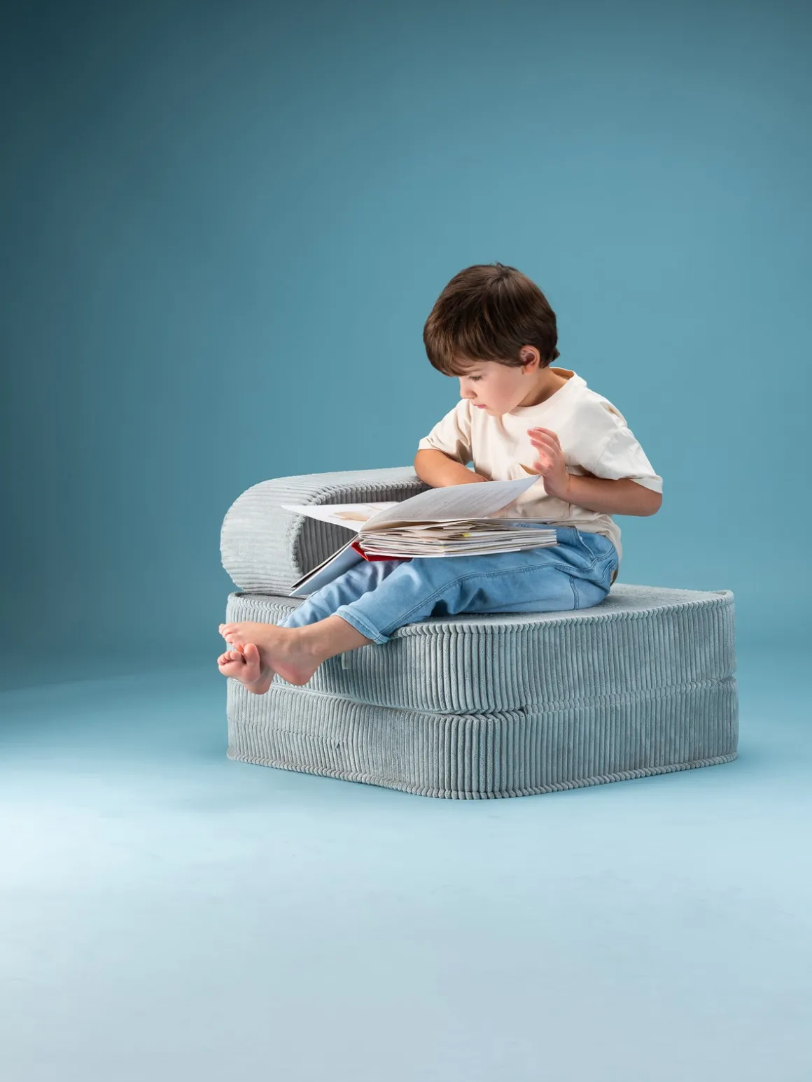 Wigiwama Flip Foldbar Stol 150x60 cm, Peppermint Green