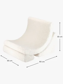 Wigiwama Måne Lænestol, Cream White