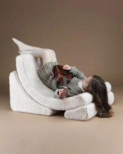 Wigiwama Måne Lænestol, Cream White