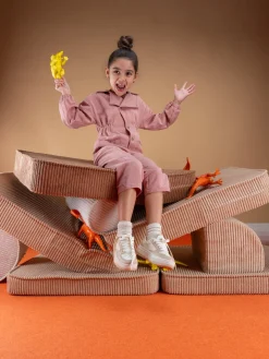 Wigiwama Play Bygbar Sofa 272x156 cm, Toffee