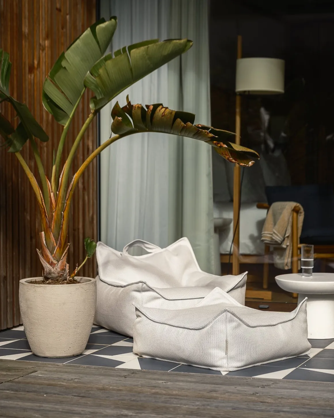 Wigiwama Terra Udendørs Firkantet Puf