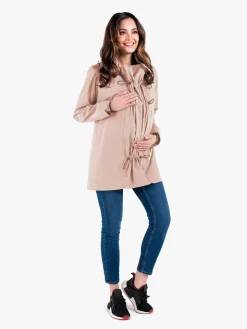 Wombat Numbat GO Graviditets- og Bærejakke, Lyserød