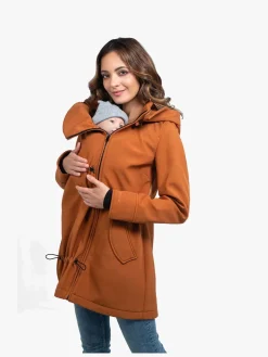 Wombat Softshell Bærejakke, Caramel