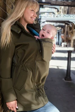 Wombat Softshell Bærejakke, Green