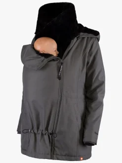 Wombat Wallaby Bærejakke, Grey/Black