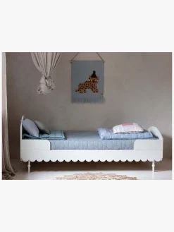 Wood Luck Babushka Enkeltseng 90x200, Hvid