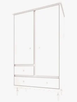 Wood Luck Babushka Garderobeskab, Hvid