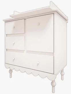 Wood Luck Babushka Kommode & Puslebord, Hvid