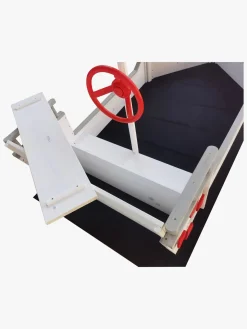 Woodlii Sandkasse i Træ Båd, Hvid