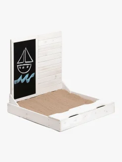 Woodlii Sandkasse m. Tavle, Hvid