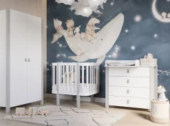 Yappy Kids Størrelsesjustering, Hvid