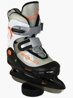 Zolo Skøjter, Grå/Orange